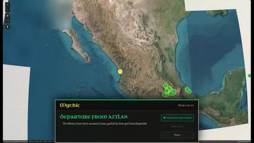 The Aztec Empire: Interactive 3D Map & Timeline | World History Activity