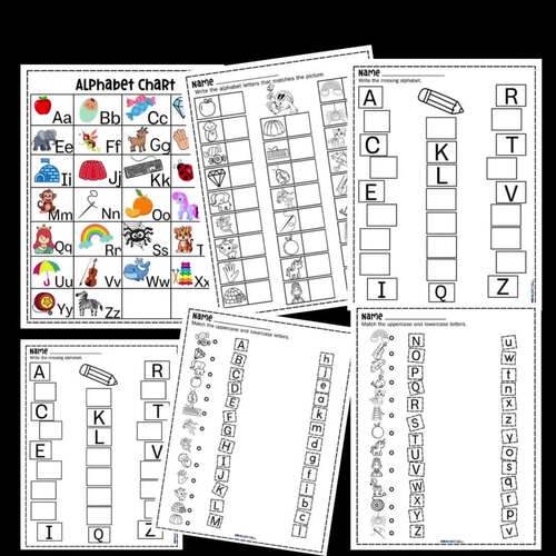 Letter matching uppercase and lowercase Worksheets ( coloring worksheets )