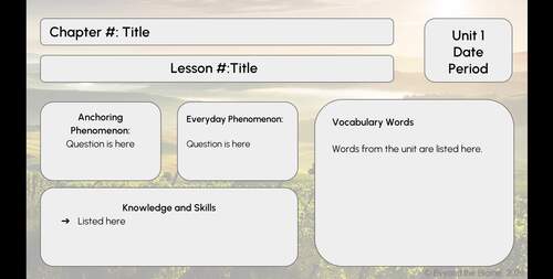 Withgott Environmental Science Daily Bell Ringers & Exit Tickets, High ...