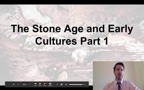 Preview of The Stone Age and Early Cultures Part 1 (Middle School Social Studies)