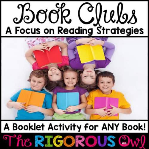 Book Clubs A Focus on Reading Strategies by The Rigorous Owl | TpT