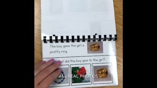 Listening Comprehension WH Questions - Real Pictures