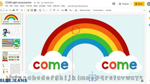 Digital Sight Word Practice for Pre-Primer Sight Words | TPT