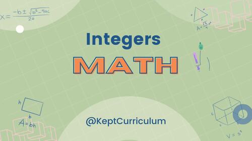 Integers Math ~ Guided Notes and Slides Bundle | 7th Grade by Kept ...
