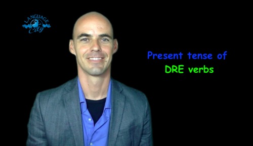 Preview of Present tense of DRE verbs in French