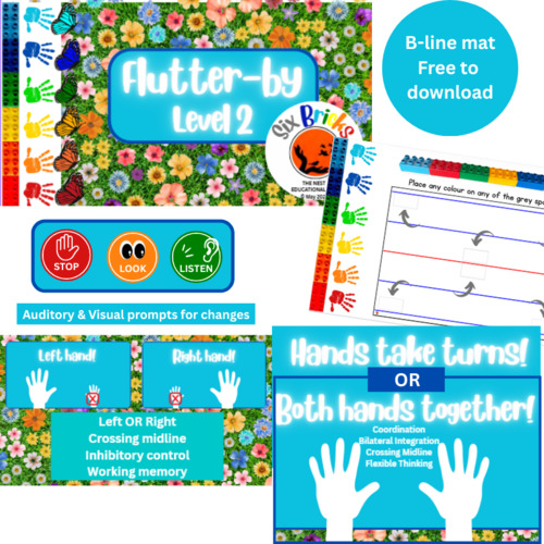 Preview of Visual Perceptual Skills: Flutter-by Level 2