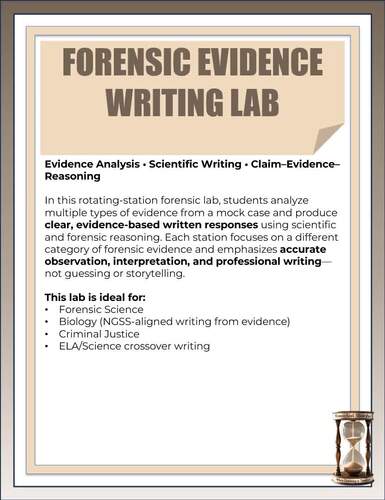 Bank Homicide Crime Scene Investigation | Forensic Evidence Writing Lab