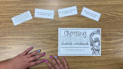 Citing Evidence from the Text an Introduction & Practice Activity