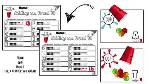Move it Math | Adding on from Ten (Teen Numbers)