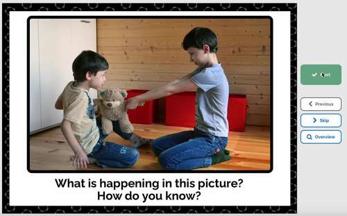 Scenes For Social Inferences - PDF + Boom Card Bundle (Distance Learning)