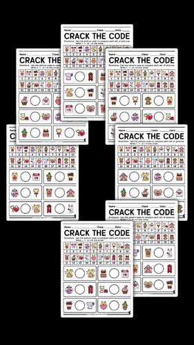 VALENTINE CRACK THE CODE COMPARING NUMBERS | MATH WORKSHEETS WITH ...