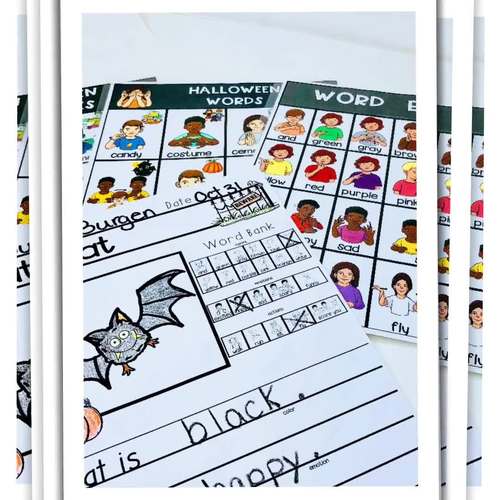 ASL Halloween by Mrs Burgen's Sign Me Up | Teachers Pay Teachers