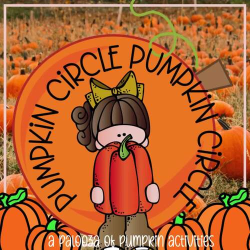 Pumpkin Circle Book Activities by moonlight crafter by Bridget | TPT