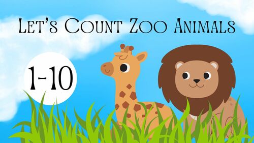Preview of Counting Zoo Animals VIDEO
