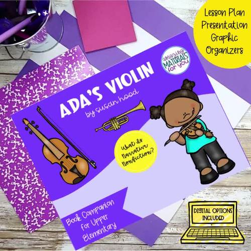 Ada's Violin Book Companion by Amazing Materials for You by Amy Dickson