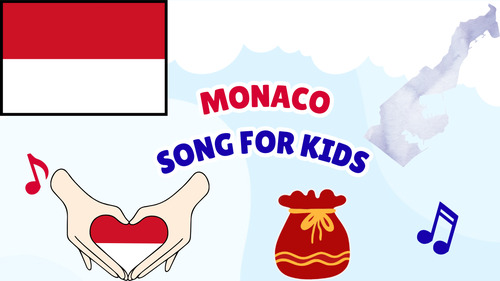 Preview of Monaco Song for Kids | Country Study Video, MP3 & Lyrics PDF
