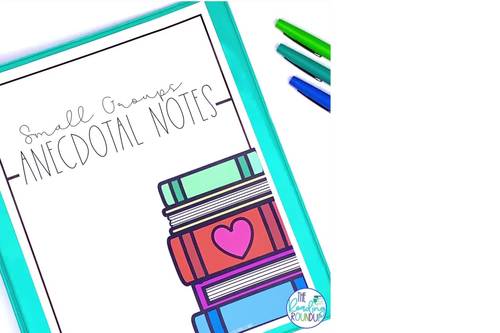 Anecdotal Notes Templates | Digital and Printable by The Reading Roundup