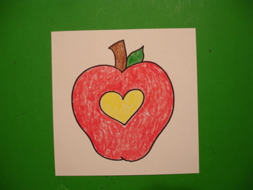 Preview of Let's Draw an Apple for Teacher Appreciation Day!