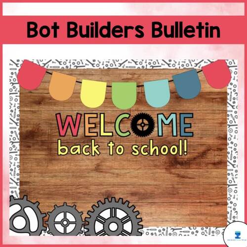 Welcome Back to School Bulletin Board | Bulletin Board Kit | First Day ...