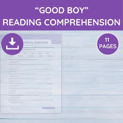 Reading Comprehension Activity Worksheets, Social Emotional Learning ...