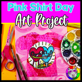 Pink Shirt Day Art Lesson, Art Activity & Project for Elementary