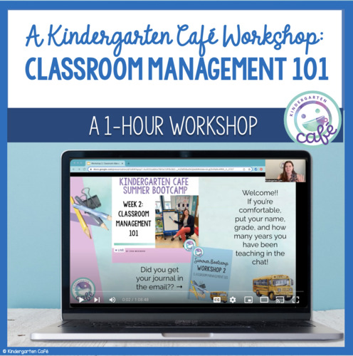 Preview of Classroom Management 101: Kindergarten Cafe Workshop