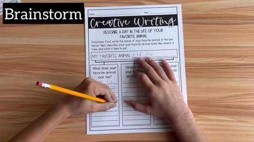 creative writing starter activities