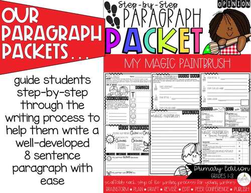 It's My Magic Paintbrush | Step by Step Paragraph Packet | CKLA Opinion ...