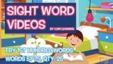 Fry 1st 100, Sight Word Videos #51-75: Teach Spelling, Mea