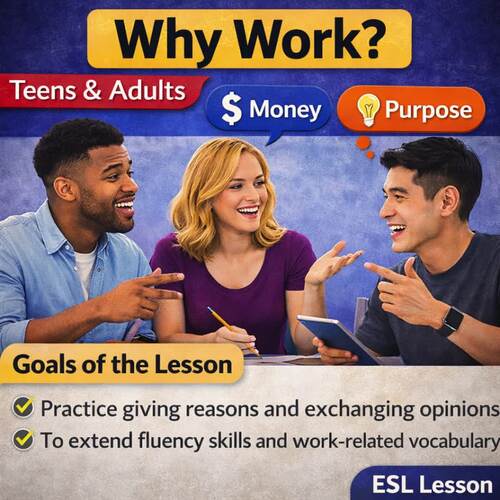 ESL Activities | Giving Reasons, Opinions & Work Discussion Skills by ...