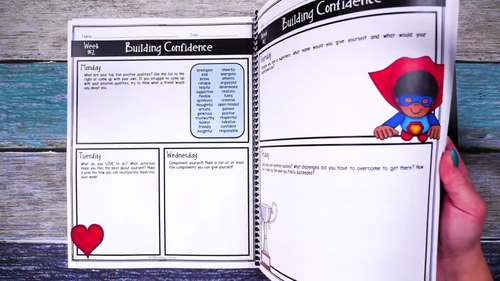 Social Emotional Learning Journal - SEL Skills Workbook