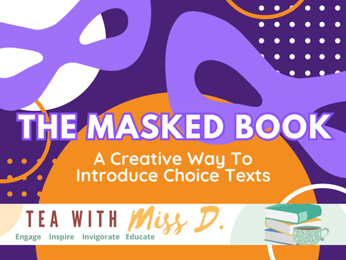 Preview of Teacher Directions for The Masked Book