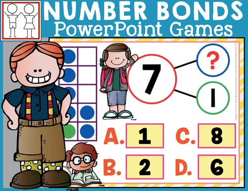 Preview of Number Bonds to 10