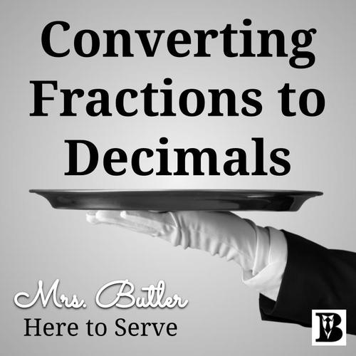 Preview of Converting Fractions to Decimals Video