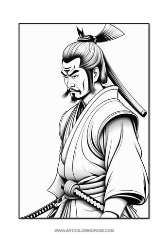 Discover Serenity and Adventure with Coloring Samurai Vol. 2 | 100 Pages