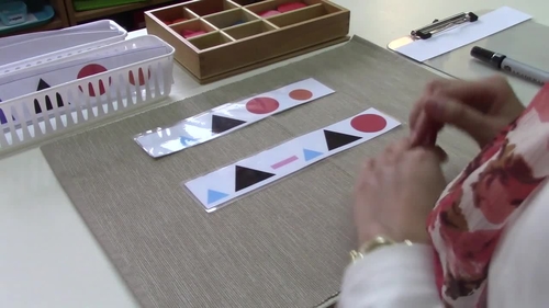 Preview of Montessori Grammar symbols work