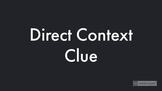 Context Clues - Means