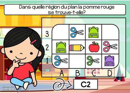 Le plan en 2e année Boom Cards by Madame Soleil | TPT