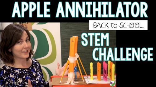 Preview of Back to School STEM Challenge: Apple Annihilator Video