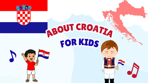 Preview of Croatia for Kids | 1 Minute 30 Sec Educational Video with Real Footage + MP3