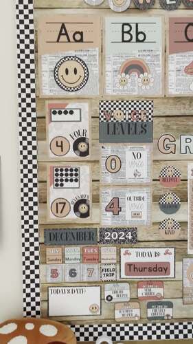 Groovy Vintage Complete Classroom Collection by Miss Miller Creations Shop