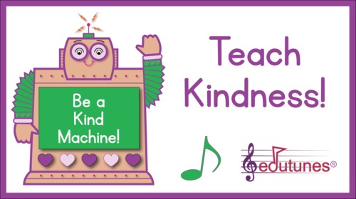 Preview of Kindness Music Video and Packet to Promote a Positive Classroom Community