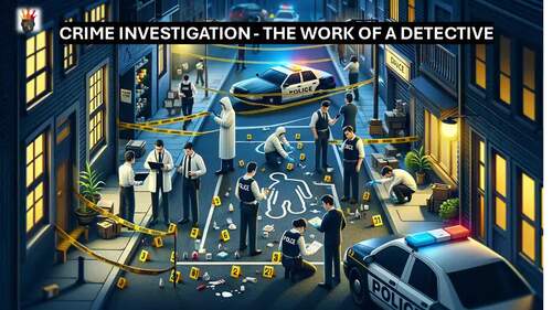 Crime Investigation the Work of Detective 2 Grades 4-12 PPTX | TPT