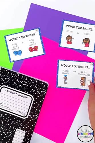 Would You Rather JANUARY Questions Printable and Digital | TPT