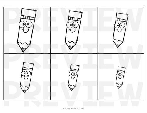 Pencils Size Ordering From Smallest To Largest By Planning In Pjs