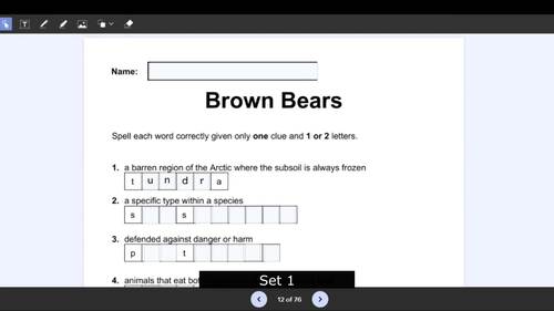 Nonfiction Reading Comprehension Passages Easel Activity Bundle 6th-7th ...