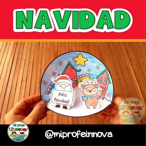Christmas Activities in Spanish Craft and Worksheets Actividades de