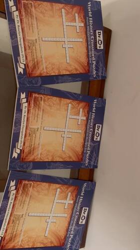 21 topics Dr O #39 s World History Crossword Puzzles from Medieval to