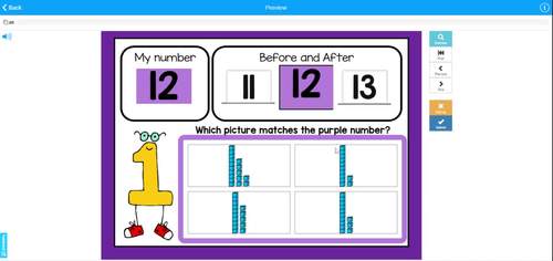 Representing Numbers to 20 Digital Task Cards Boom Cards | TPT