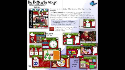 Christmas Literacy and Numeracy Activities. by On Butterfly Wings